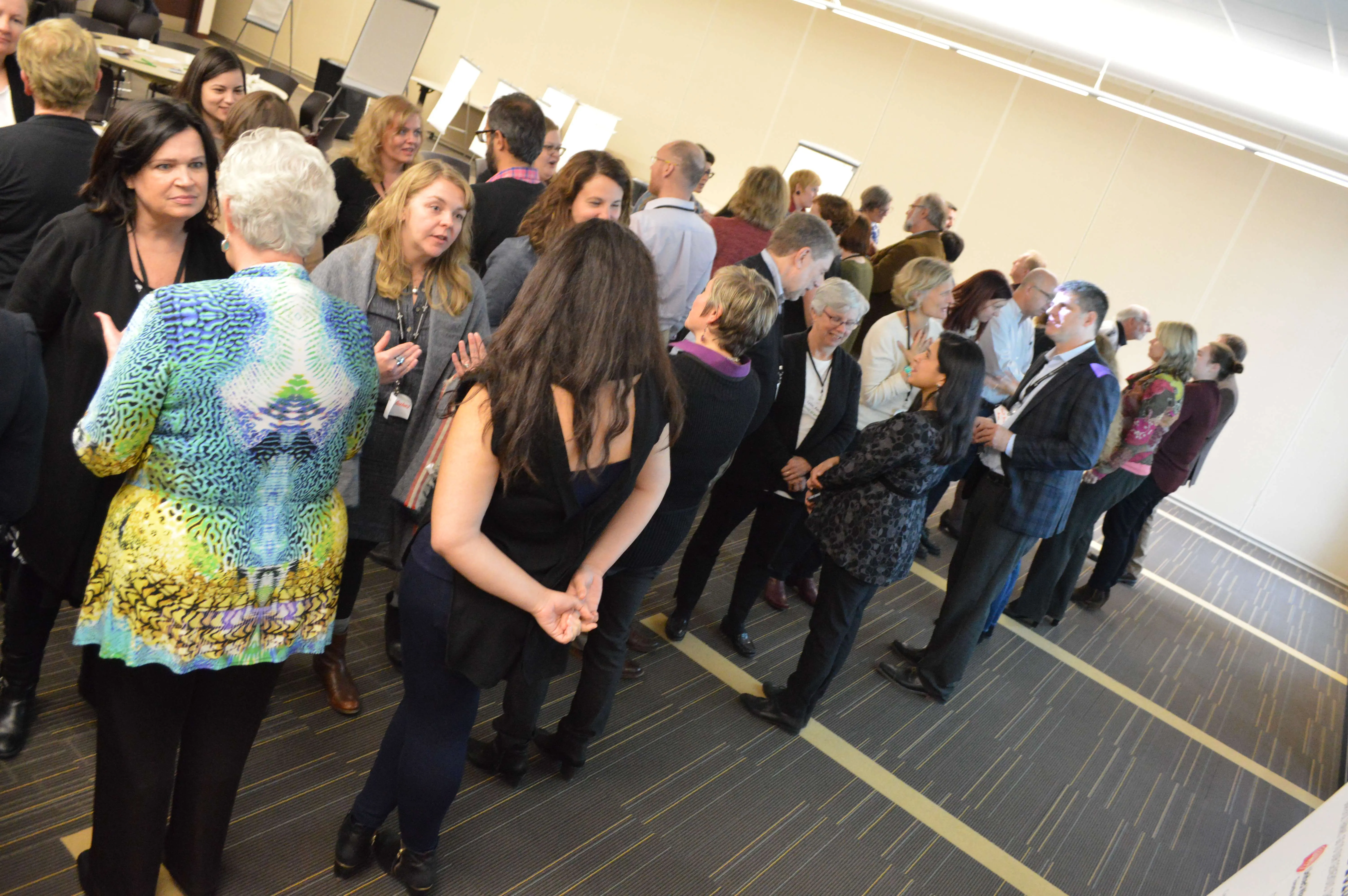 Image of discussions at ONN Conference 2015