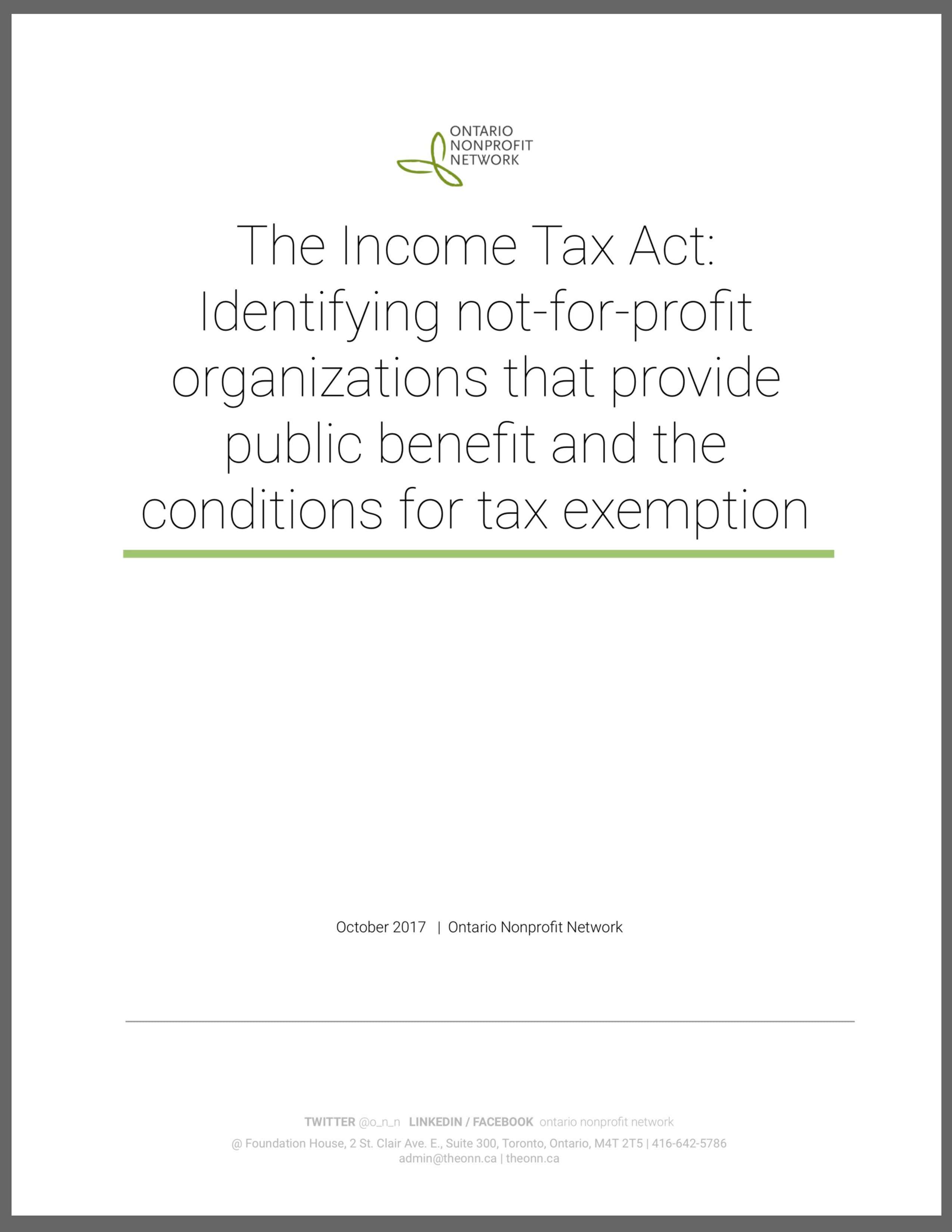 income tax act